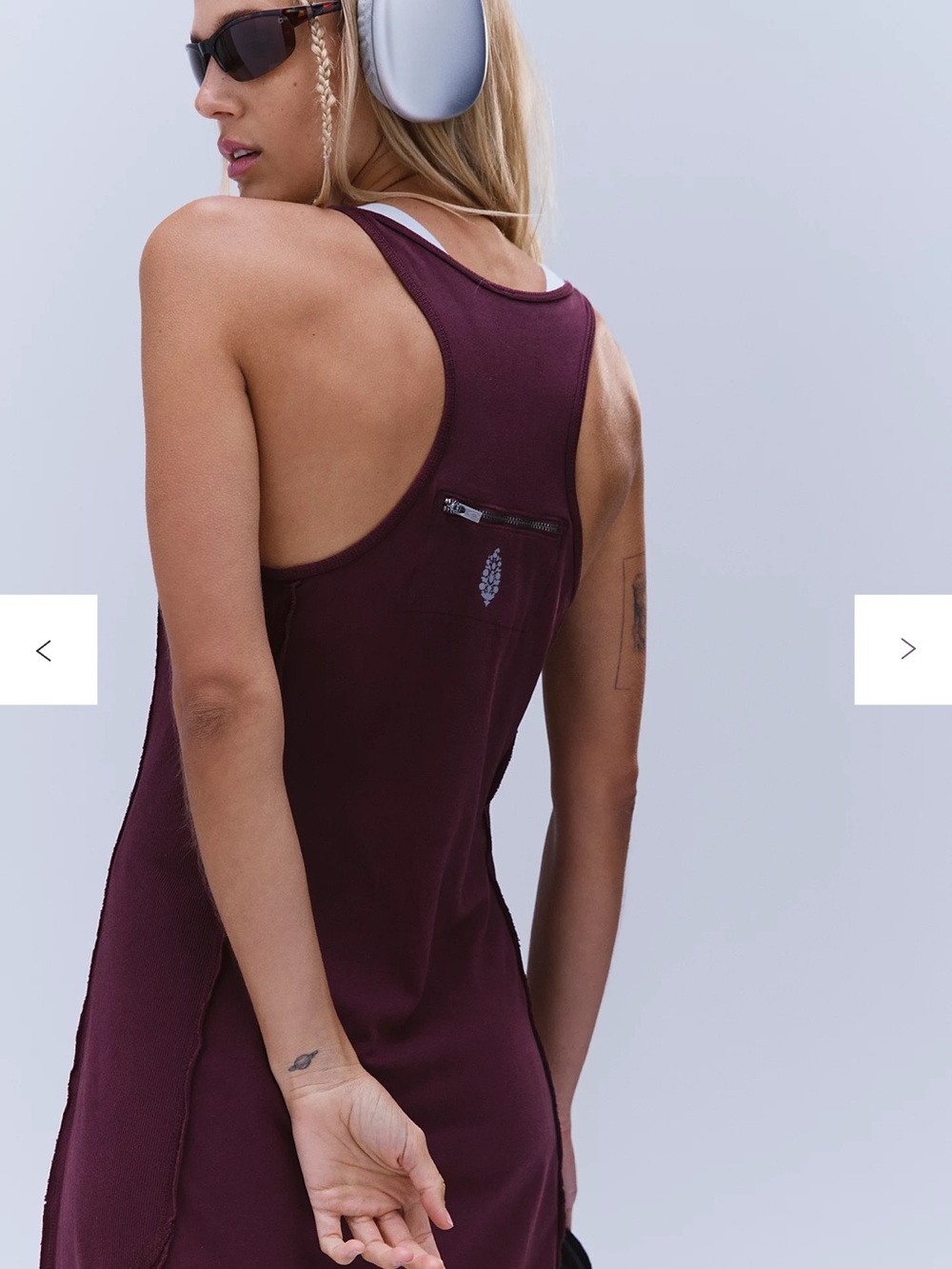 Free People Hot Shot Surf Dress -#035 - Picture 8 of 8